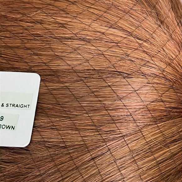 LUXHAIR High Fashion Wig Tabatha Coffey Sleek & Straight Lt. Golden Brown #1259 - Picture 8 of 12